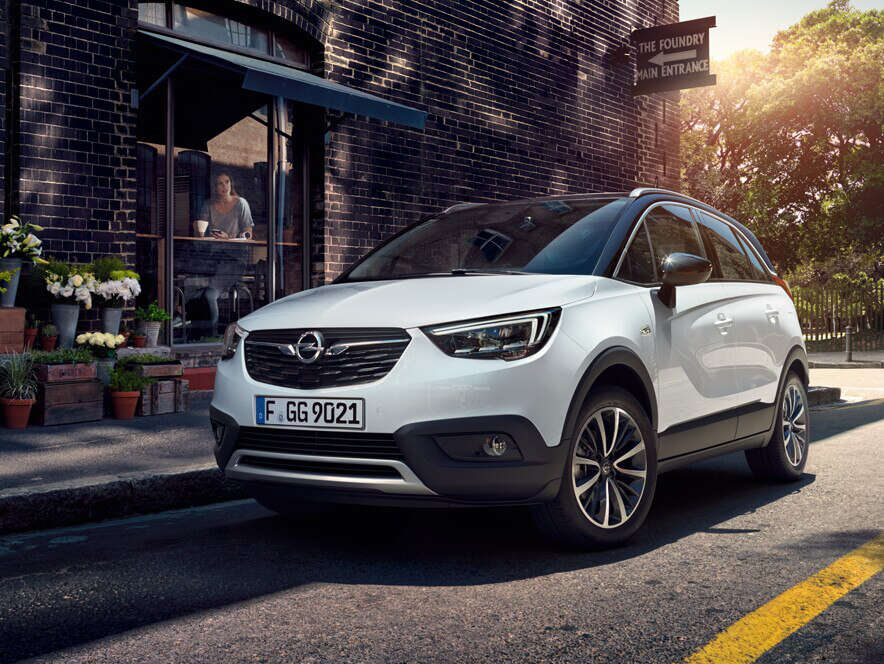 Opel Crossland X, вигляд cпереду