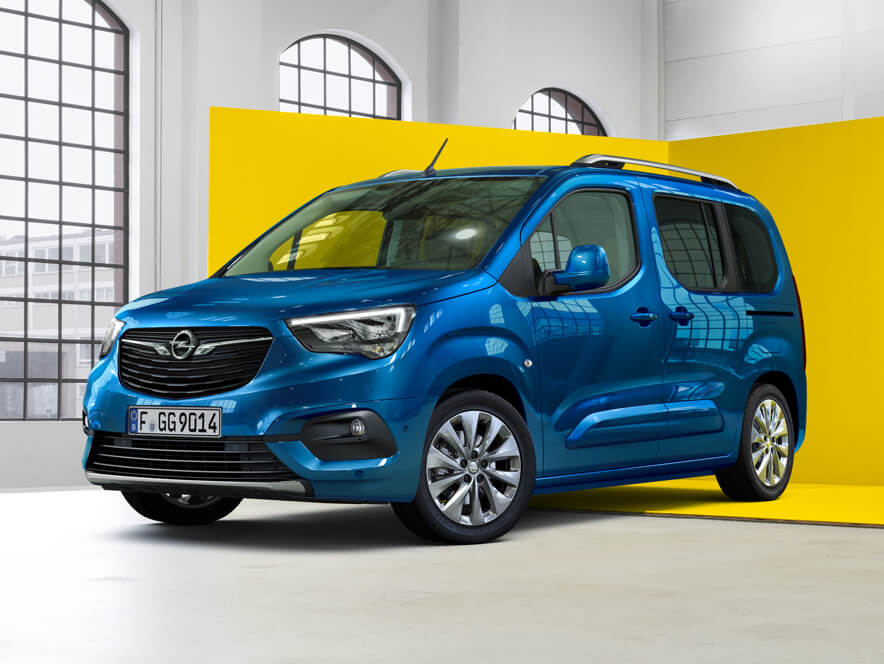 Opel Combo Life, вигляд спереду